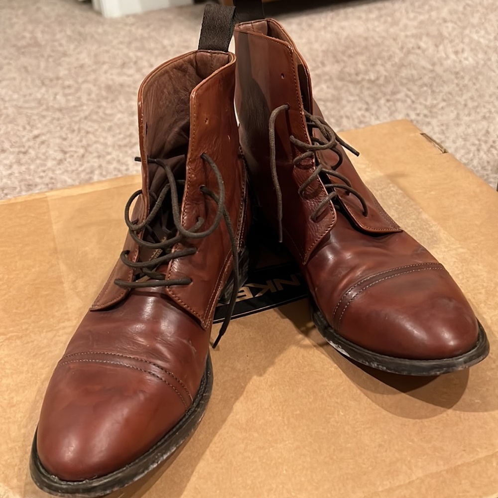 Paul Smith leather woman boots
